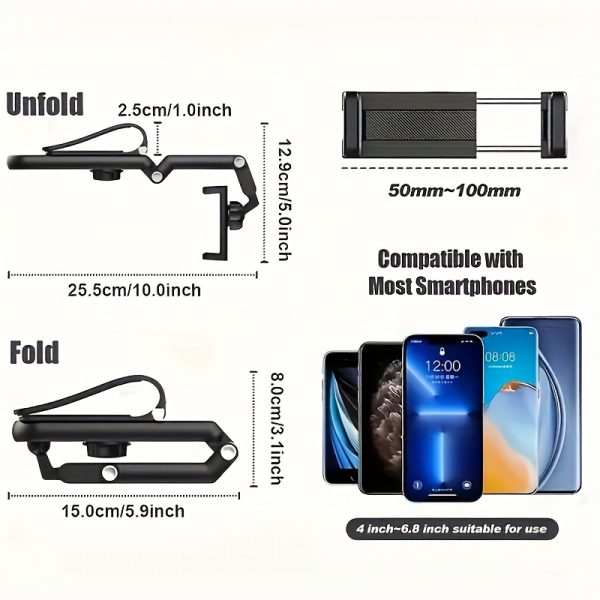 [Car Mobile Phone Bracket] Trendy Car Mobile Phone Bracket Multifunctional Car Navigation Bracket Mobile Phone Bracket General Auto Supplies Accessories, Christmas, Holiday, New Year Gift - Image 10