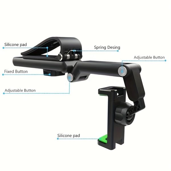 [Car Mobile Phone Bracket] Trendy Car Mobile Phone Bracket Multifunctional Car Navigation Bracket Mobile Phone Bracket General Auto Supplies Accessories, Christmas, Holiday, New Year Gift - Image 4