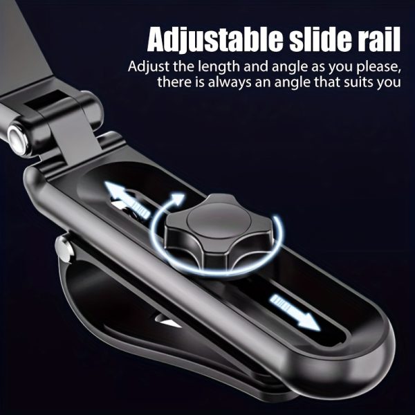 [Car Mobile Phone Bracket] Trendy Car Mobile Phone Bracket Multifunctional Car Navigation Bracket Mobile Phone Bracket General Auto Supplies Accessories, Christmas, Holiday, New Year Gift - Image 3