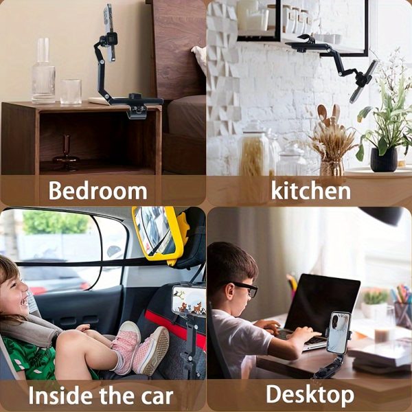 [Car Mobile Phone Bracket] Trendy Car Mobile Phone Bracket Multifunctional Car Navigation Bracket Mobile Phone Bracket General Auto Supplies Accessories, Christmas, Holiday, New Year Gift - Image 11