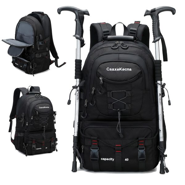 [Outdoor Backpack] 17-inch Laptop Travel Backpack | Hiking and Trekking Outdoor Sports Camping Bag for Men and Women - Image 8