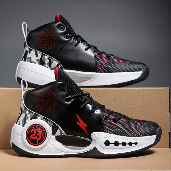 Men'S High-Top Sports Casual Shoes for Basketball - Image 10