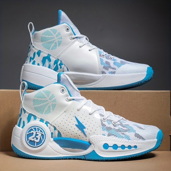 Men'S High-Top Sports Casual Shoes for Basketball - Image 9