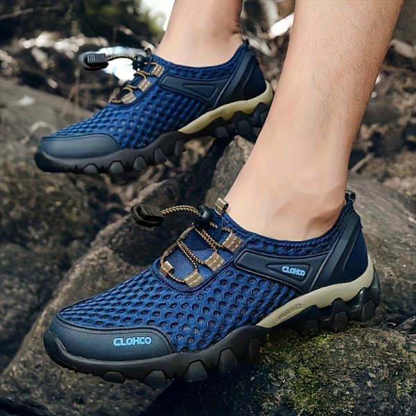 CLOHOO Mens Fashionable Mesh Sandals - Ultimate Comfort, Breathable & Durable, Non-slip Sport Shoes for Outdoor Adventures - Perfect for Walking, Running, Hiking, All Seasons - Image 18