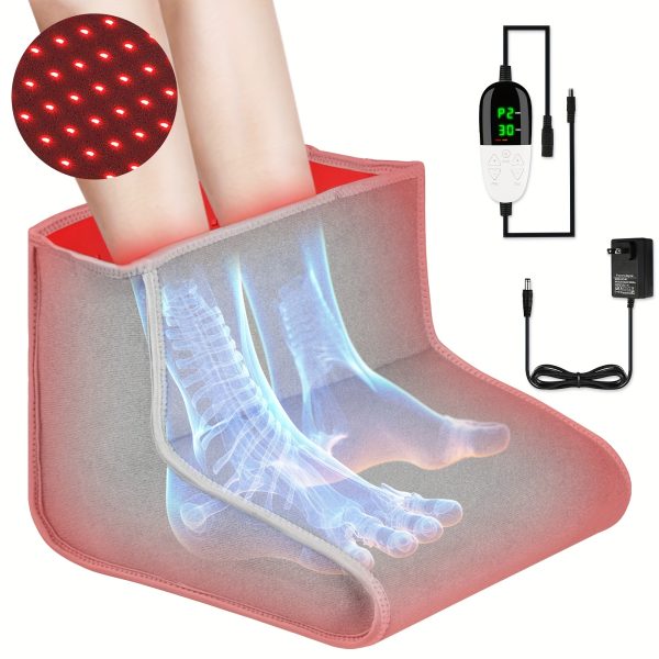 New Red Light Therapy For Feet, Dual Wavelength 160 LEDs For Foot Pain Relief, Adjustable Power And Time Controller. - Image 2