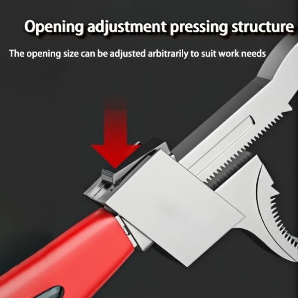 Aluminum Alloy Adjustable Wrench - Image 7