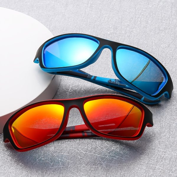 4-1pc High-quality polarized sports Fashion Glasses with adjustable straps, lightweight and durable. Perfect for cycling, driving, fishing, and premium golfing—an ideal gift choice for festive occasions - Image 12