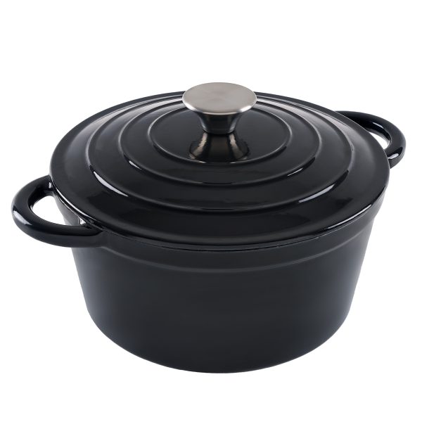 6 Quart Enameled Cast Iron Dutch Oven With Lid, Premium Durability Oven Safe Up To 500°F, Heavy Duty Cookware Perfect For Bread Baking, Stews, Braising & Roasting - Image 6