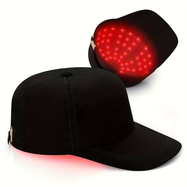Beuchan 1pc Home And Outdoor Travel Red Light Relax Hat with Four Adjustable Modes. Used for Hair Growth - Reducing Hair Loss - Targeted Infrared Red Light Treatment to Support Scalp Health. Suitable As A Holiday Gift. - Image 6