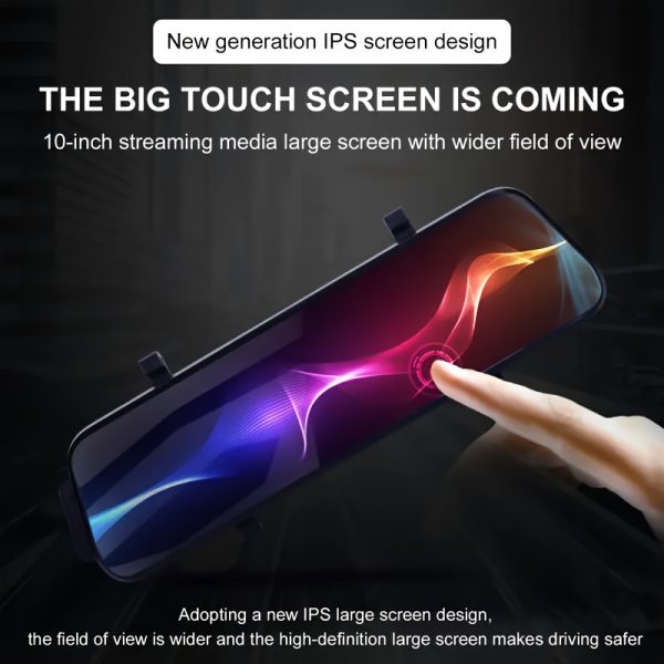 4K Touch Screen Mirror Dash Cam - Image 10