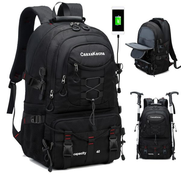 [Outdoor Backpack] 17-inch Laptop Travel Backpack | Hiking and Trekking Outdoor Sports Camping Bag for Men and Women - Image 4