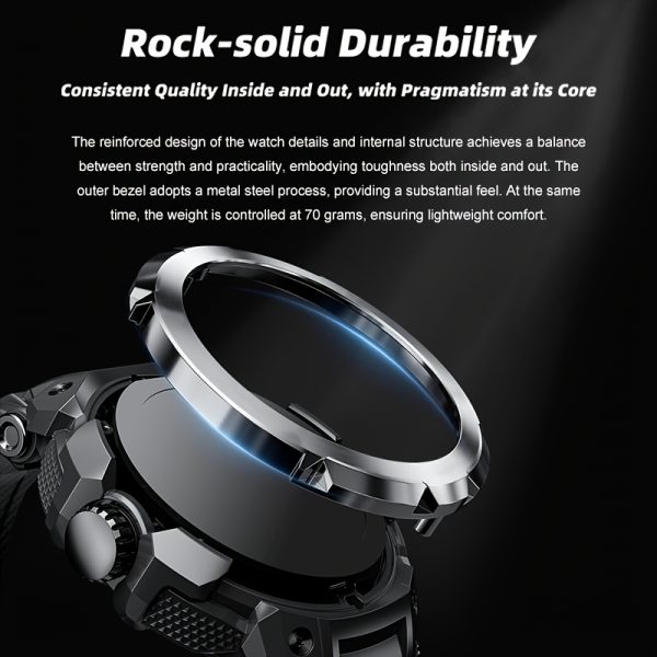 Men's Smartwatch, Sports Headphones And Smartwatch Two-in-one, Ultra-long Standby for 30 Days, High Quality, Multiple Sports Modes, NFC Unlocking, Health Monitoring, Message Notifications, Sleep Tracking, Compatible with IOS And Android. - Image 6