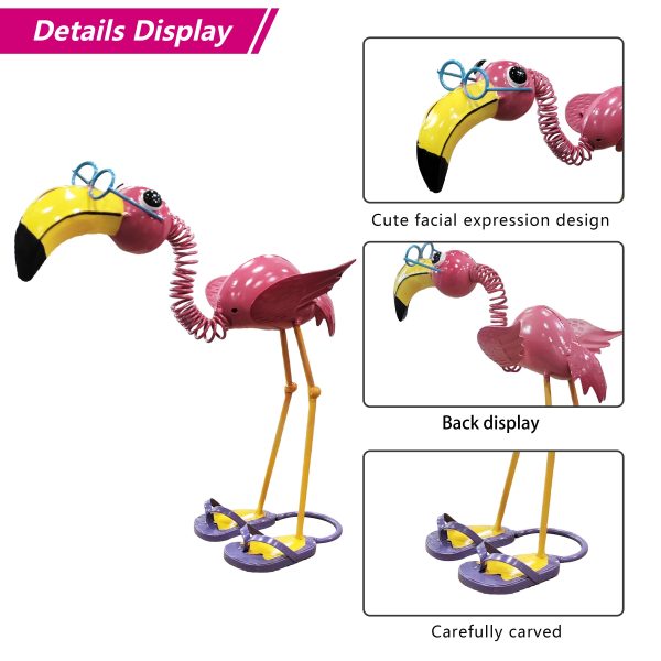 1pc Metal Flamingo - Image 9