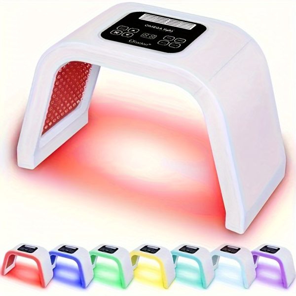 7-Color Multifunctional Facial Skin Care Device - Exfoliates, Massages, and Tones for Glowing Skin at Home - Perfect for Spa-Like Experience - Image 7
