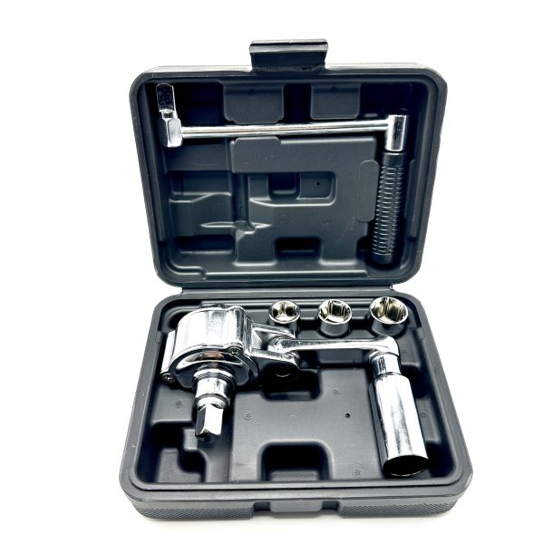 One Set Of Steel Torque Multiplier Wrench Set with 17mm-19mm-21mm Socket - Image 2