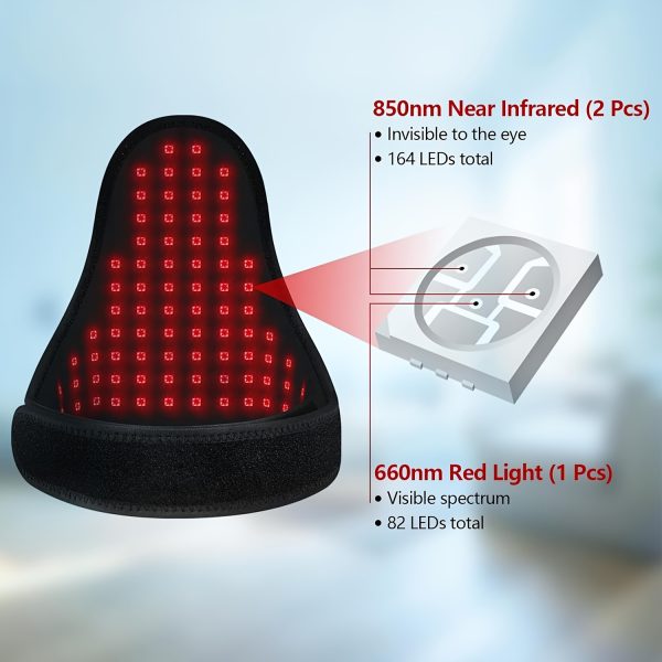 KTS The Red Light Device Is Designed for Male Health, Using 660nm And 850nm Wavelengths. It Deeply Penetrates The Light Beige, Promoting Male Health. - Image 5