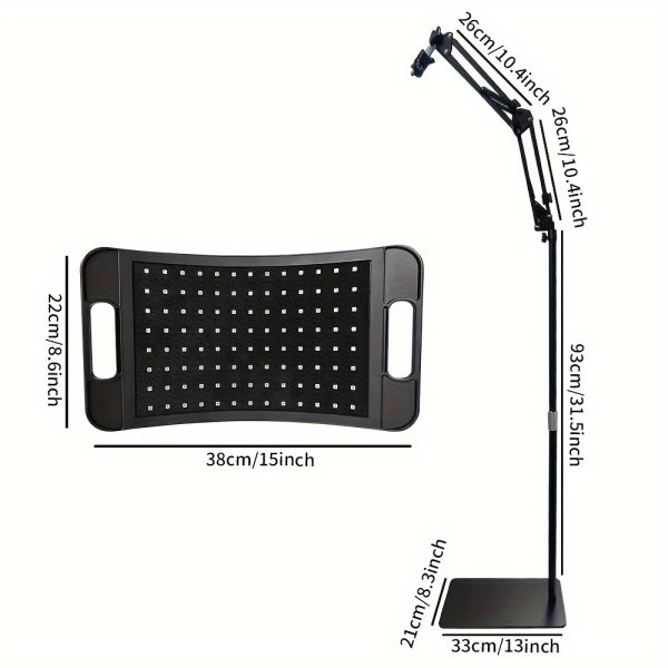 Lamp for Red Light Therapy, Featuring Infrared Light Therapy with a Stand - a Device Emitting 660Nm Red Light And 850Nm Near-Infrared Light for Alleviating Body Pain And Enhancing Skin Care. - Image 5