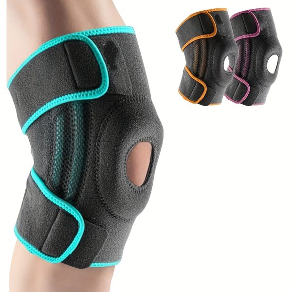 Professional Knee Brace with Side Stabilizers & Patella Gel Pads - Adjustable Snap Closure, Breathable Mesh & Durable Fabric for Maximum Knee Support, Fast Recovery - Men & Women, Knee Brace for Knee, Sports Knee Brace, Secure Fit Design, Comfortable Fit, Active Lifestyle, Secure Fit Brace, Breathable Material, Active Lifestyle Gear - Image 6
