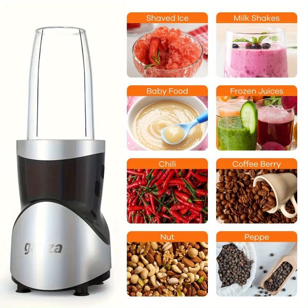 900W Smoothie Juicer, Milkshake And Smoothie Blender, 15pcs Personal Blender And Grinder Set For Kitchen, Juicer Machine Icer With 4 BPA-Free Portable Blending Cups, Nutritional Recipes, Christmas Gifts, Durable Kitchen Gadgets - Image 2