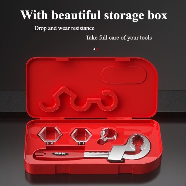 Aluminum Alloy Adjustable Wrench - Image 3