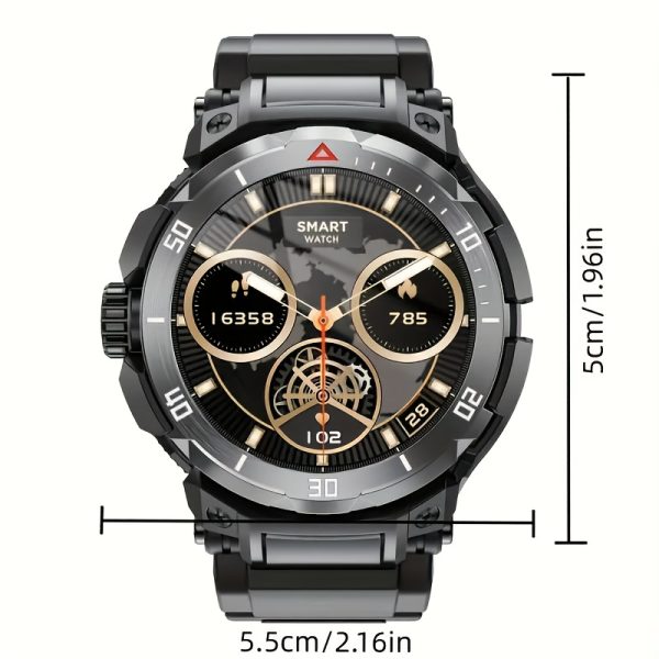 Men's Smartwatch, Sports Headphones And Smartwatch Two-in-one, Ultra-long Standby for 30 Days, High Quality, Multiple Sports Modes, NFC Unlocking, Health Monitoring, Message Notifications, Sleep Tracking, Compatible with IOS And Android. - Image 3