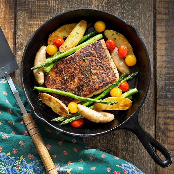 [Cast Iron Skillet] 3pcs/4pcs/5pcs Cast Iron Skillet Set | 6 Inch/8 Inch/10 Inch Cast Iron Frying Pan, Household Pan, Kitchen Accessories, Home Cook, Cast Iron Pan Without Coating Set - Image 10