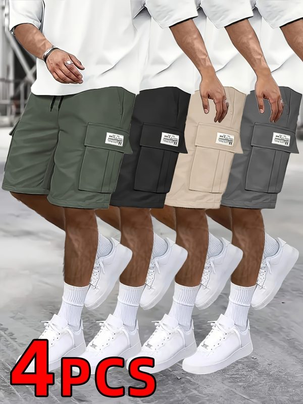 High-end Street Shorts Fourpcs High-end Street Shorts - Image 4