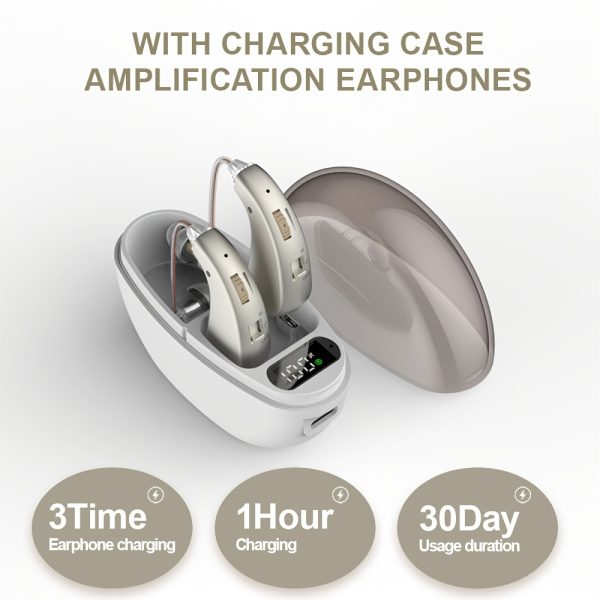 Hearing AIDS With A Pair Of Headphones, Digital Charging Hearing AIDS For The Elderly With Noise Cancellation Function, Hearing Aid Equipment For Hearing Loss - Image 7