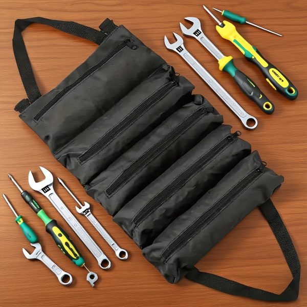Roll Tool Kit Oxford Cloth Tool Kit Auto Tool Storage Bag Multi-purpose Tool Kit - Image 3