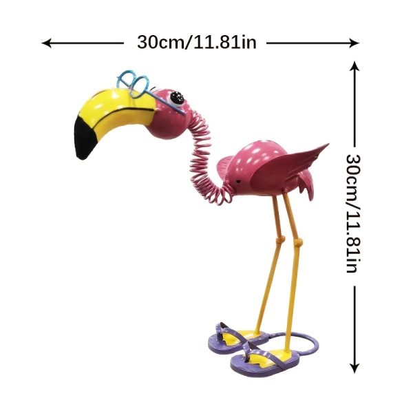 1pc Metal Flamingo - Image 11