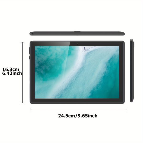 10 Inch HD Touch Screen Android Tablet - Tablets with 3GB RAM, 64GB ROM, 512GB Expand, WiFi, Wireless, Dual Camera, GMS Certification and Latest Android 13 OS - Image 3
