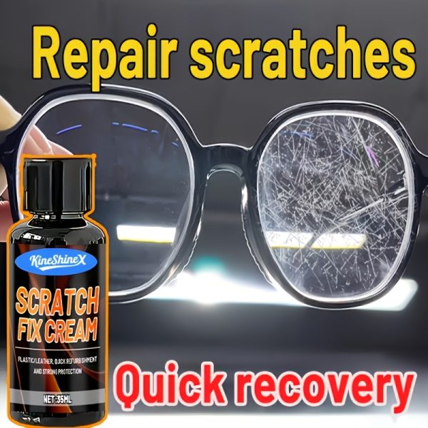 Multi-Purpose Glass And Lens Scratch Repair Kit - Restores Clarity And Smooth Surface - for Car Windows, Side Mirrors, Watch Glass, Eyeglasses And Glasses - Image 3