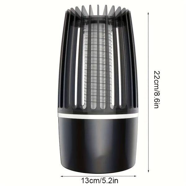 Bug Zapper, Mosquito Zapper Fly Trap Mosquito Killer Lamp USB Electric LED Mute Bed Bug Killer Indoor For Mosquito Insect Gnat Moth Fruit Flies With A Small Brush - Image 6