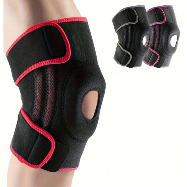 Professional Knee Brace with Side Stabilizers & Patella Gel Pads - Adjustable Snap Closure, Breathable Mesh & Durable Fabric for Maximum Knee Support, Fast Recovery - Men & Women, Knee Brace for Knee, Sports Knee Brace, Secure Fit Design, Comfortable Fit, Active Lifestyle, Secure Fit Brace, Breathable Material, Active Lifestyle Gear - Image 4