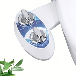 Dual Nozzle Self-Cleaning Bidet Attachment Toilet Bidet Attachment