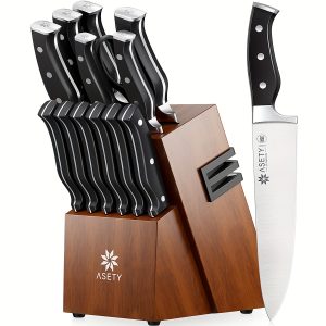 15pcs Stainless Steel Knife Set