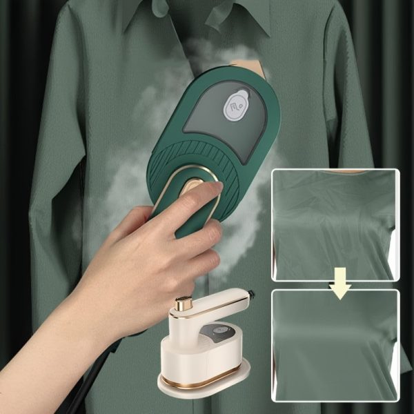 2025 Upgraded Mini Travel Clothes Iron - Portable Rotary Clothes Iron And Steam Iron, 3-in-1 Handheld, 10-Second Rapid Heat Up, Compact Wrinkle Reducer for Travel And At Home - Image 11