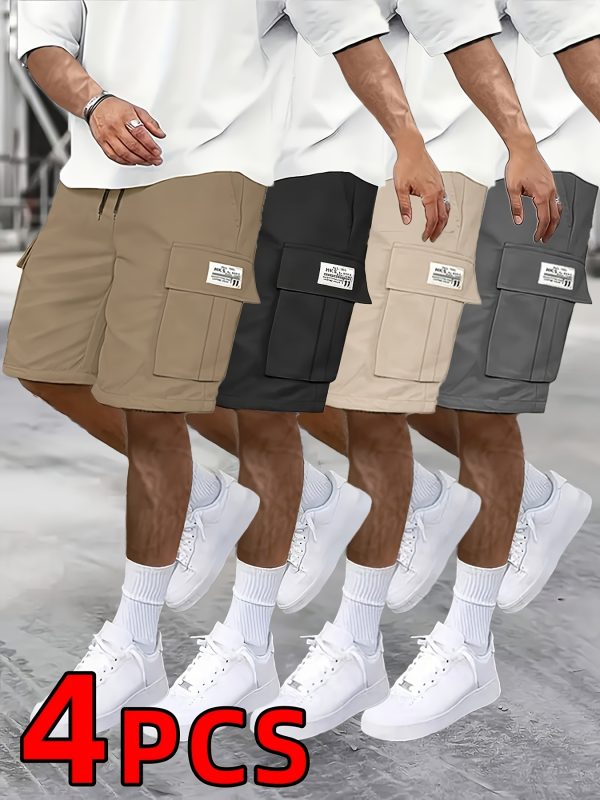 High-end Street Shorts Fourpcs High-end Street Shorts - Image 3