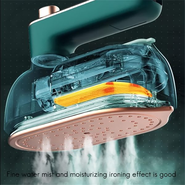 2025 Upgraded Mini Travel Clothes Iron - Portable Rotary Clothes Iron And Steam Iron, 3-in-1 Handheld, 10-Second Rapid Heat Up, Compact Wrinkle Reducer for Travel And At Home