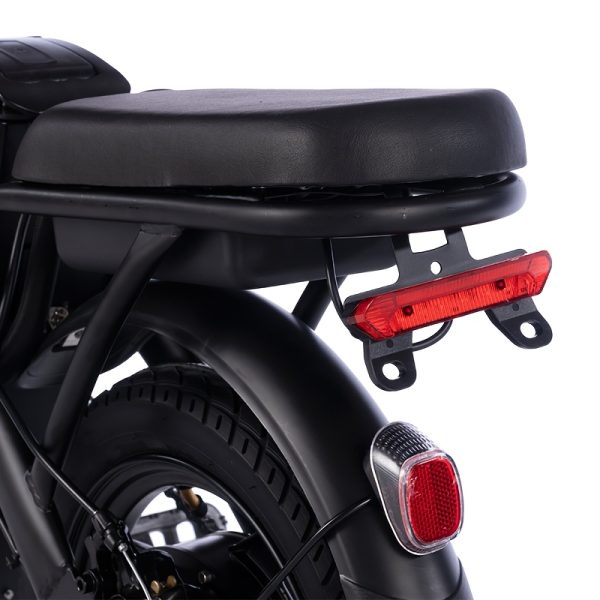 14 Inch Foldable Adult Electric Bicycle, Clearance Dealership, 500w Motor, Maximum Speed Of 20 MPH, 48V 10.4Ah Lithium Battery, 14 Inch Tires, Portable Folding Design, Outdoor Cycling Exercise, Urban Commuting Travel, Detachable Lithium Battery - Image 13