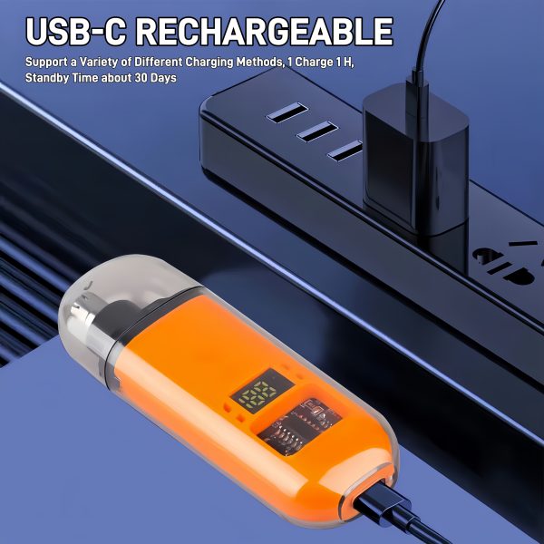 2PACKS Rechargeable Ear And Nose Hair Trimmer For Men Battery Operated - Compact, Portable Electric Clipper Nose Hair Remover Tool For Men Or Women, Nose Hair Removal Electric, Fast Charging Long-Lasting Battery, Ideal Gifts For Dad From Daughter/Son - Image 8