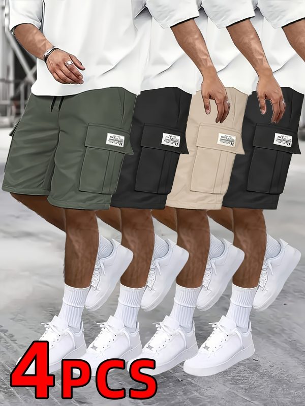 High-end Street Shorts Fourpcs High-end Street Shorts