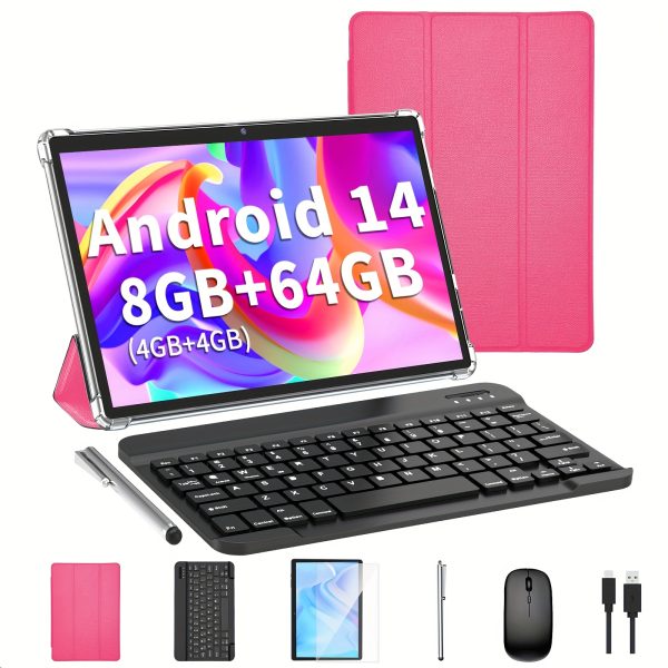 10 Inch HD Touch Screen Android Tablet - Tablets with 3GB RAM, 64GB ROM, 512GB Expand, WiFi, Wireless, Dual Camera, GMS Certification and Latest Android 13 OS - Image 11