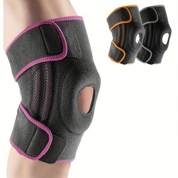 Professional Knee Brace with Side Stabilizers & Patella Gel Pads - Adjustable Snap Closure, Breathable Mesh & Durable Fabric for Maximum Knee Support, Fast Recovery - Men & Women, Knee Brace for Knee, Sports Knee Brace, Secure Fit Design, Comfortable Fit, Active Lifestyle, Secure Fit Brace, Breathable Material, Active Lifestyle Gear - Image 2