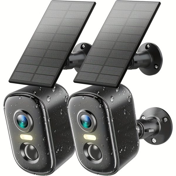 Wesecuu Solar Camera Security Cameras Wireless Outdoor Indoor for Home Security Camera, Supports 5G&2, 4GHz WiFi, Smart Phone App Surveillance Camera System Outside, Pet Camera Cat Dog with Audio And Video, Nanny Cam for Bedroom, 3K Hd Security Camera with Ai Motion Detection, 2-Way Audio, Wireless Security Camera for House, Room, Garage, Yard, 5200Mah Battery Powered with Solar Powered Panel - Image 4