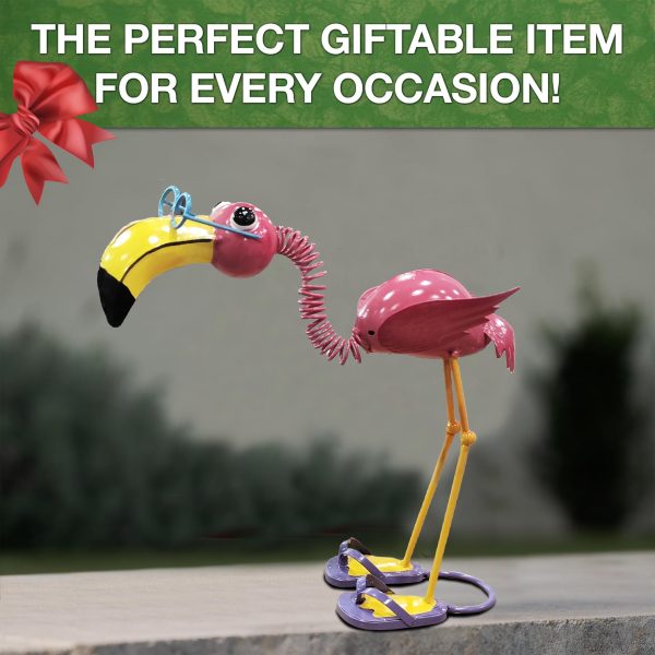 1pc Metal Flamingo - Image 7