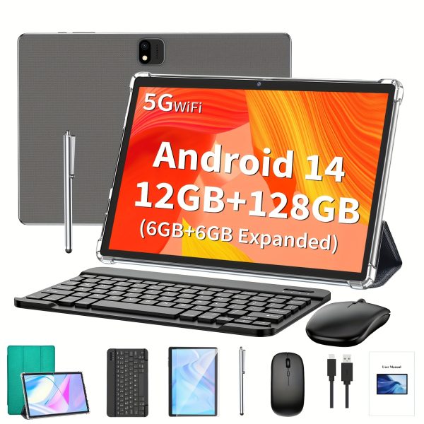 10 Inch HD Touch Screen Android Tablet - Tablets with 3GB RAM, 64GB ROM, 512GB Expand, WiFi, Wireless, Dual Camera, GMS Certification and Latest Android 13 OS - Image 5