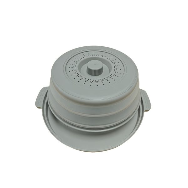[Microwave Food Cover] 1pc Microwave Food Cover, Splash Proof Food Cover Lid with Steam Vents And Handle Microwave Oven Heating Cover, Steam Vent Microwave Oven Tray Cover Bowl Cover, Easy to Grip, Suitable for Microwave Ovens And Kitchen Supplies - Image 9
