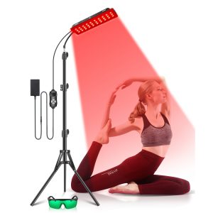 Red Light Therapy Lamp With Height Adjustable Stand