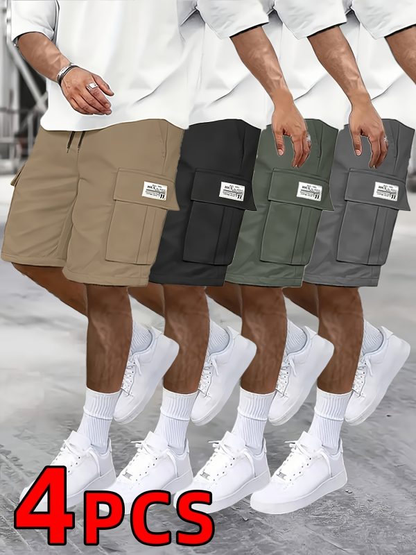 High-end Street Shorts Fourpcs High-end Street Shorts - Image 5